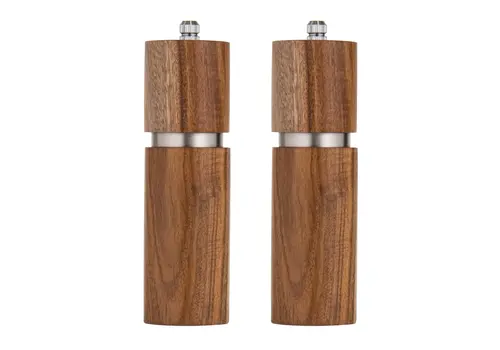Ladelle Gather Set de 2 moulins à poivre et sel naturel 16,5 cm