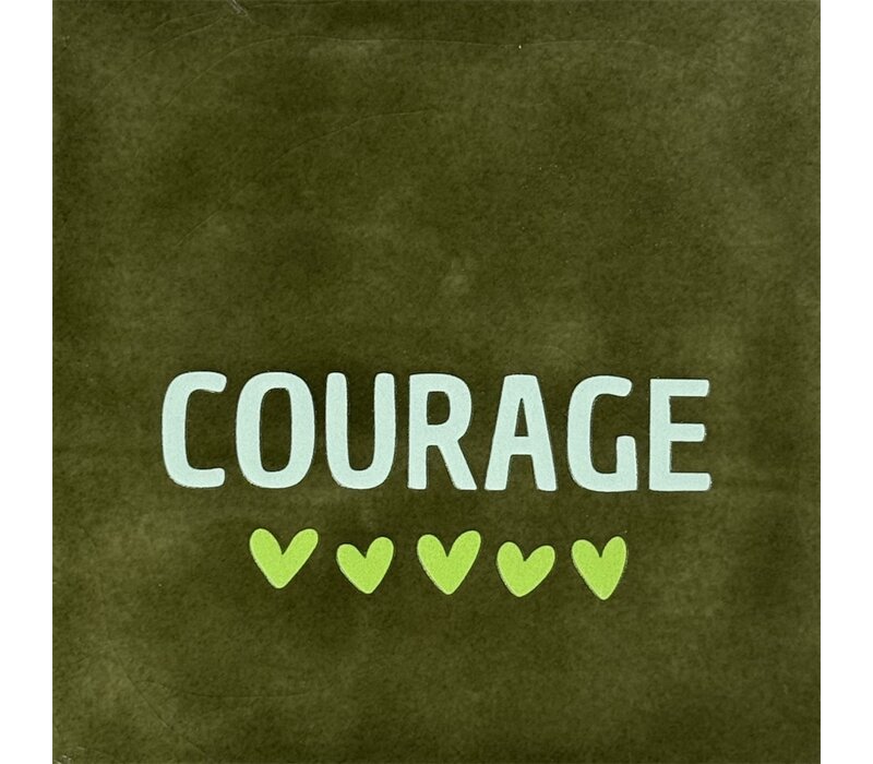 Wenstegeltje Courage - olijf
