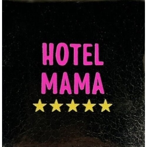 Quote tile Hotel mama - gold 