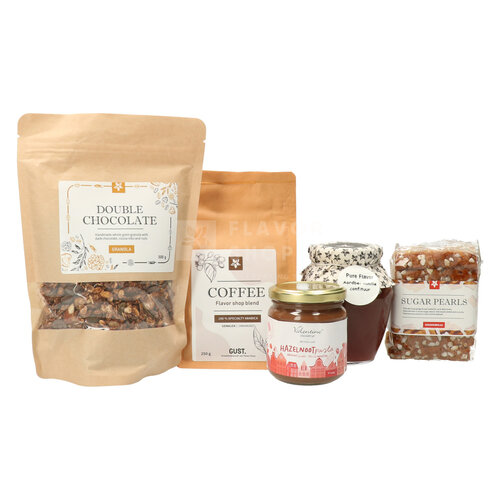 Coffret petit-déjeuner café 