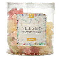 Sugar-coated airplane-shaped gummy sweets 150 g