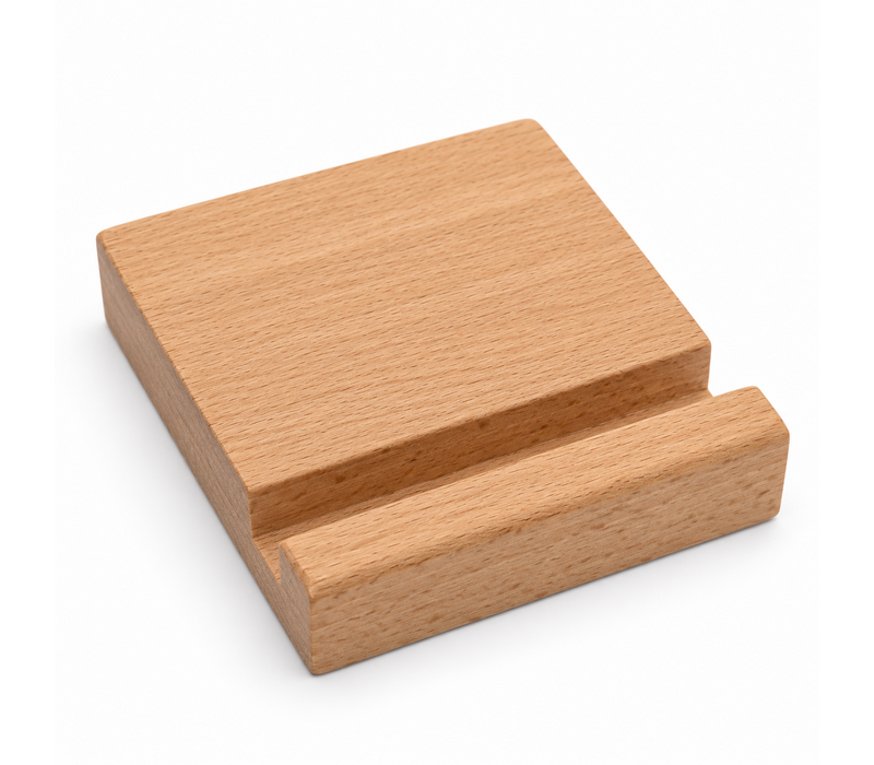 Houder voor wenstegeltje hout - 1 tegel