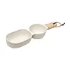 Ladelle Elements 2-section serving dish white 34.5 x 9.5 cm