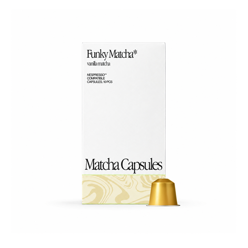Matcha-Kapseln Vanille - 10 Stück 50 g 