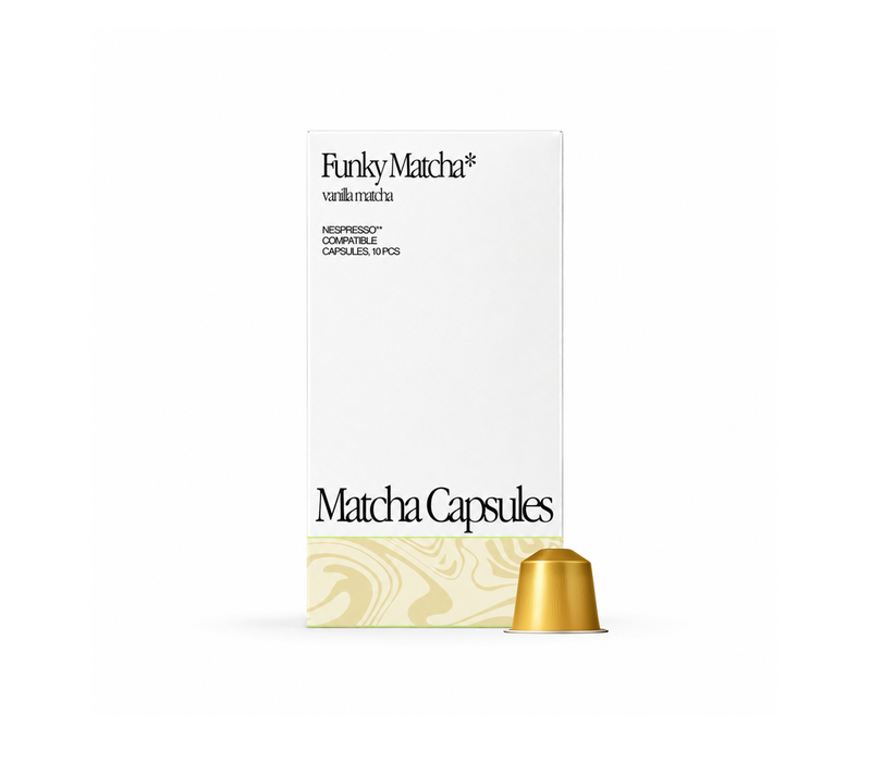 Capsules de matcha vanille - 10 pièces 50 g