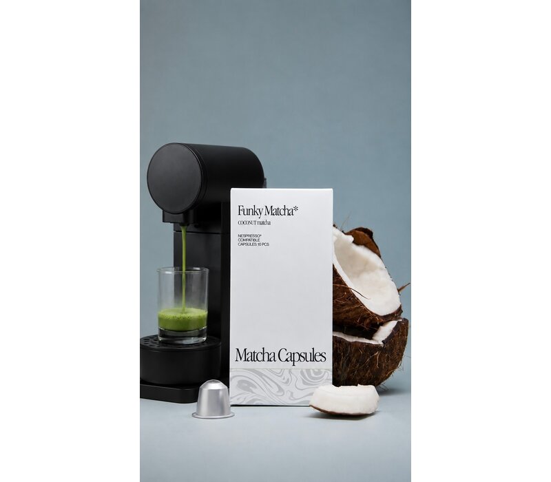 Capsules de matcha coco - 10 pièces 58 g