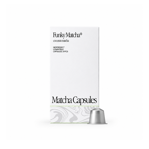 Matchacapsules Kokos 10 stuks - 50 g 