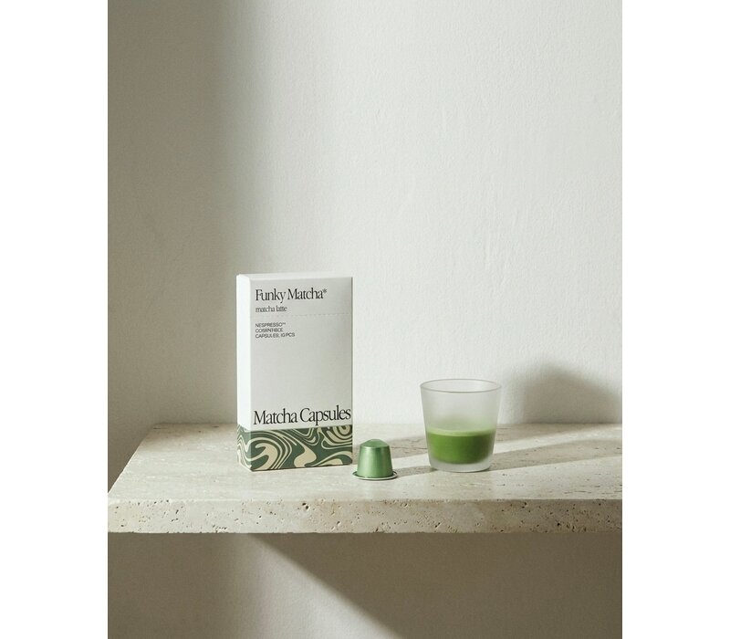Matchacapsules Matcha Latte 10 stuks - 50 g