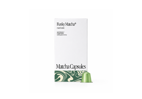 Funky Matcha Capsules de matcha latte - 10 pièces 50 g