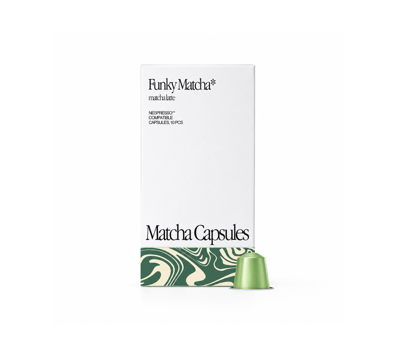 Capsules de matcha latte - 10 pièces 50 g