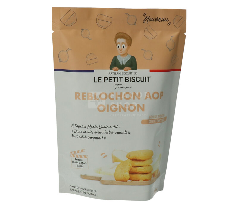 Aperitifkekse Reblochon g.U. und Zwiebel 100 g