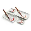 Edo Japan Crane Bird Sushiset 2 pers - giftbox