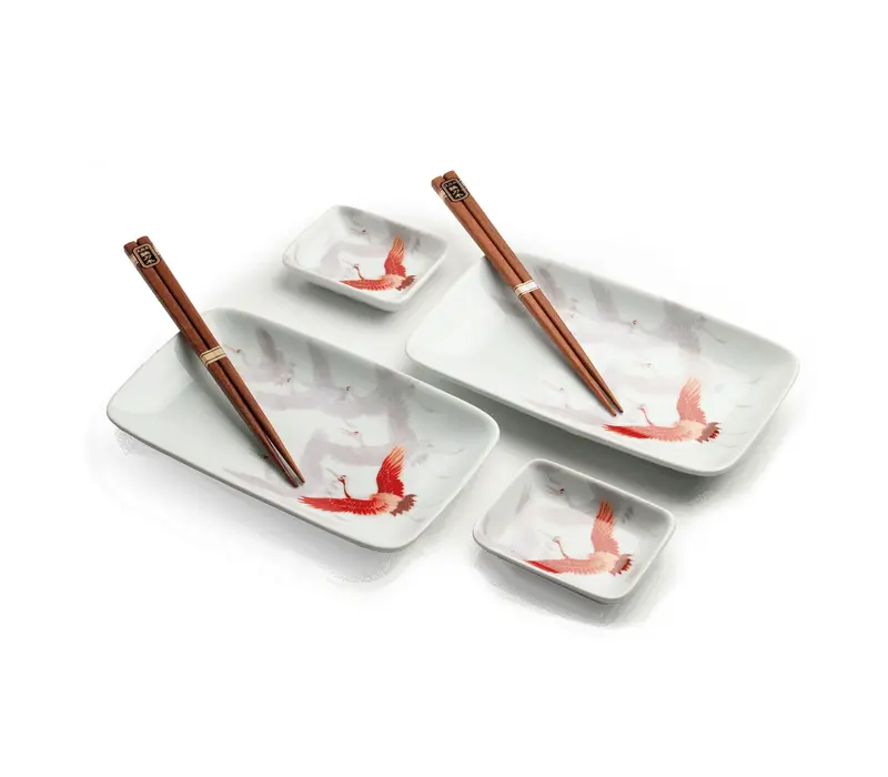 Crane Bird Sushiset 2 pers - giftbox