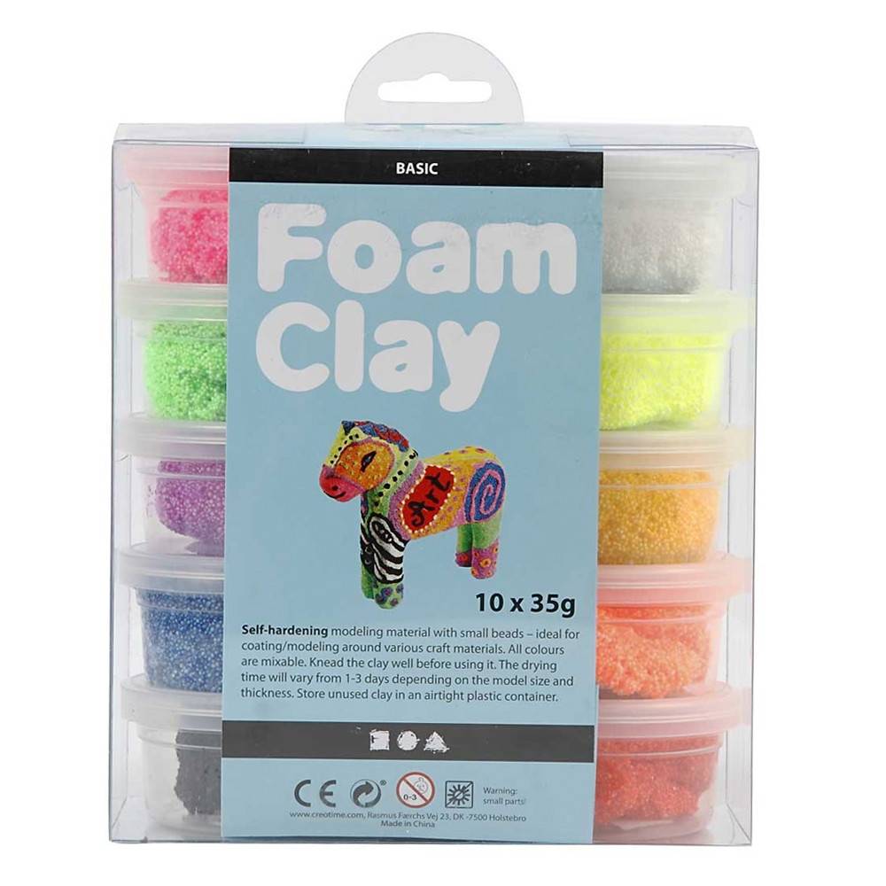Foam Clay pakket 12st - De Speelgoedwinkel