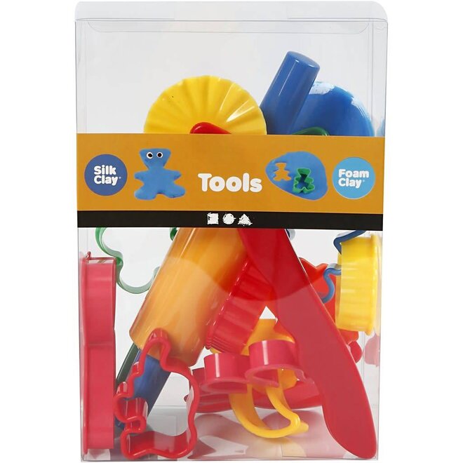 Silk & Foam Clay Tools pakket groot