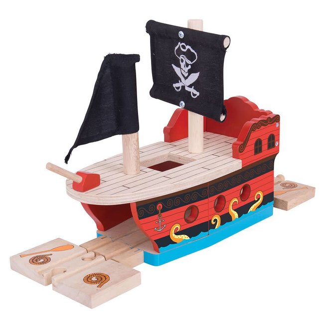 Piratenschip tunnel
