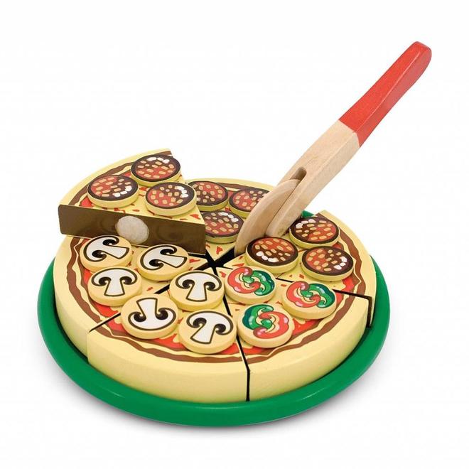 Houten pizza