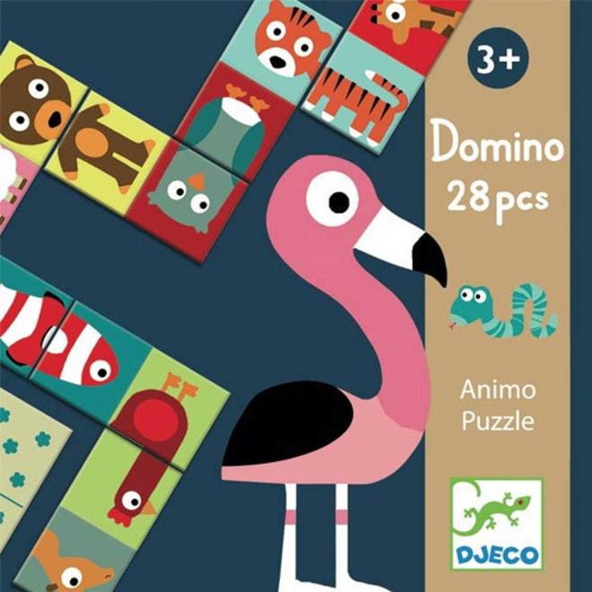 Spel domino Animo Puzzle 3+