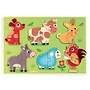 Djeco Houten Puzzel Boerderij 'Coucou-cow'