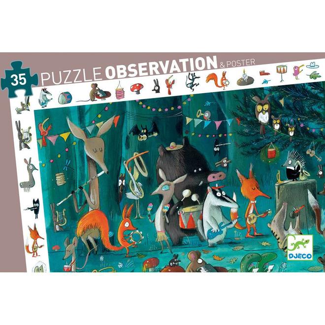 Puzzel observation - Het orkest (35st) 3+