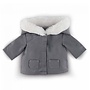 Ma Corolle Jas parka grijs (voor pop met haar)