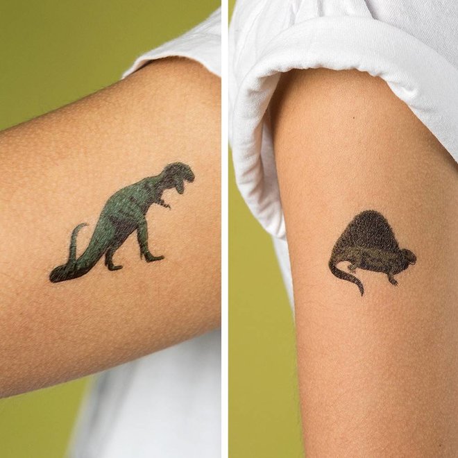 Tattoos Dinosaurussen