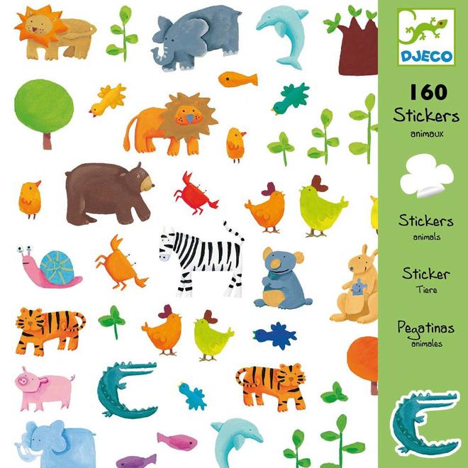 Stickers dieren