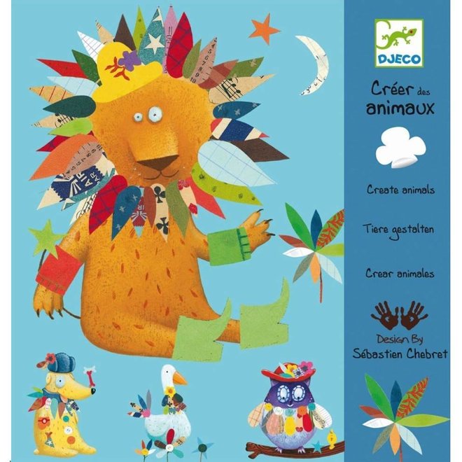 Stickers dieren creëren 3-6jr