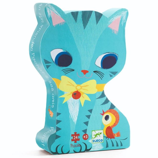 Puzzel kat & vriendjes (24st) 3+