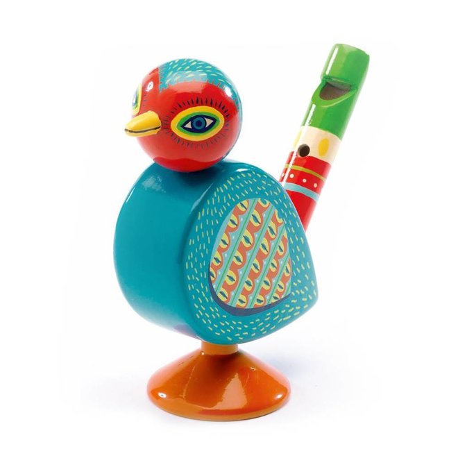 Houten vogel fluitje