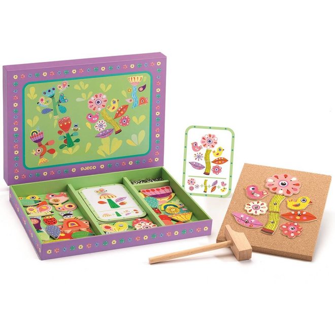 Hamertje tik bloemen tuin 4+