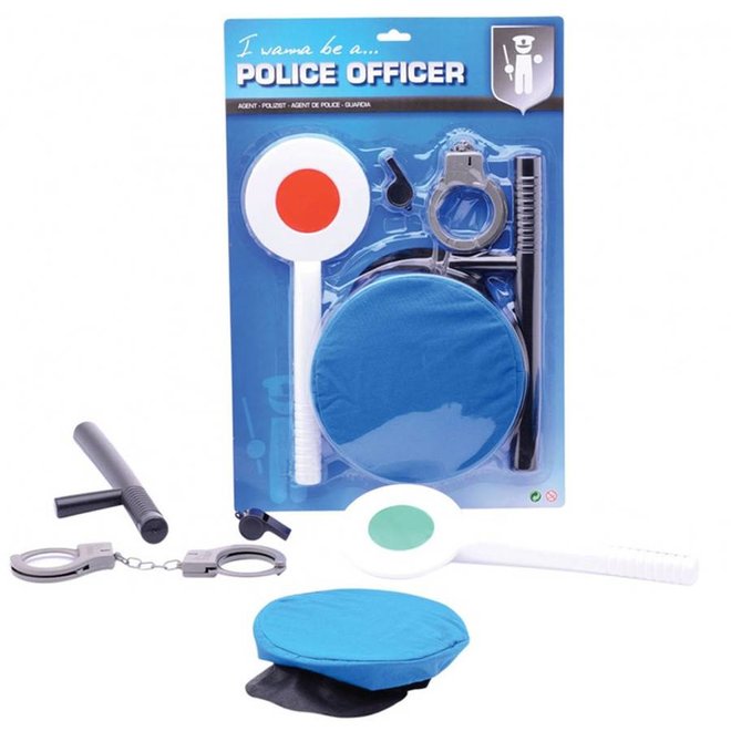 Politie speelset op kaart