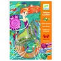 Djeco Glitterschilderijen Zeemeerminnen