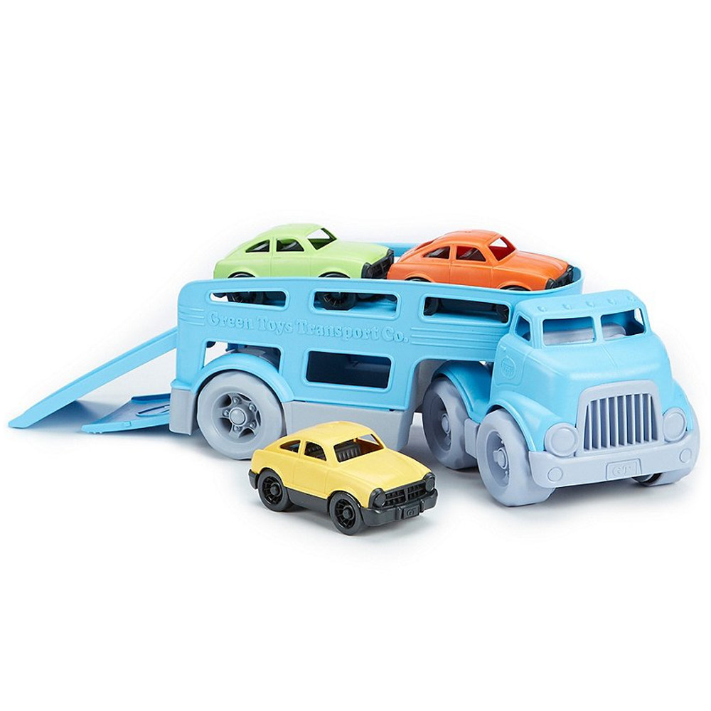 St taxi Susteen Green Toys Autotransporter - Gerecycled plastic speelgoed - De  Speelgoedwinkel