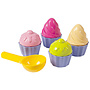 Zand speelset cupcakes