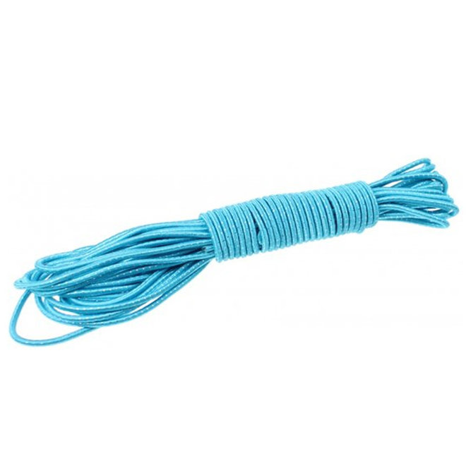 Spring elastiek 10 meter blauw
