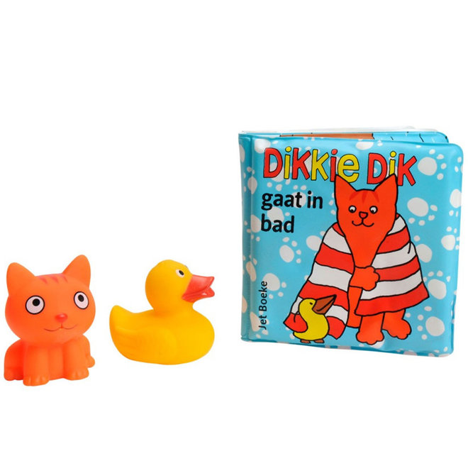 Dikkie Dik gaat in bad