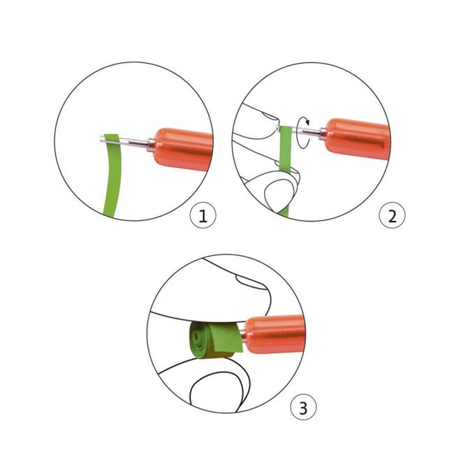 Quilling papier rolletjes - Seizoenen (7-12 jaar)