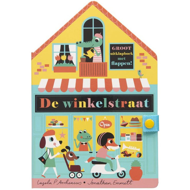 De Winkelstraat uitklapboek