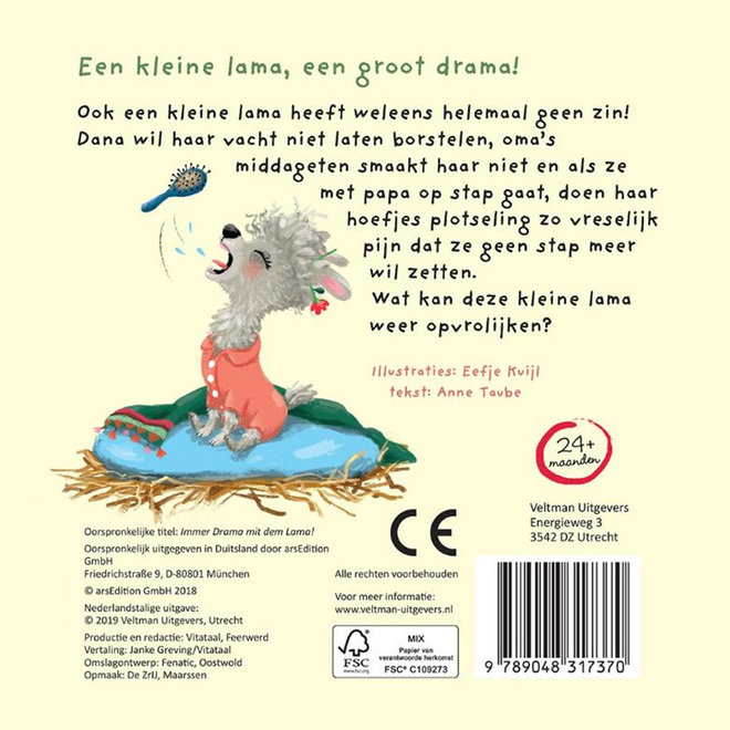 Een groot drama met kleine lama