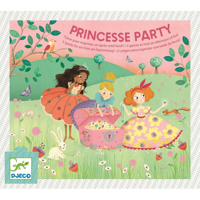 Kinderfeestje spellen Prinsessen Party