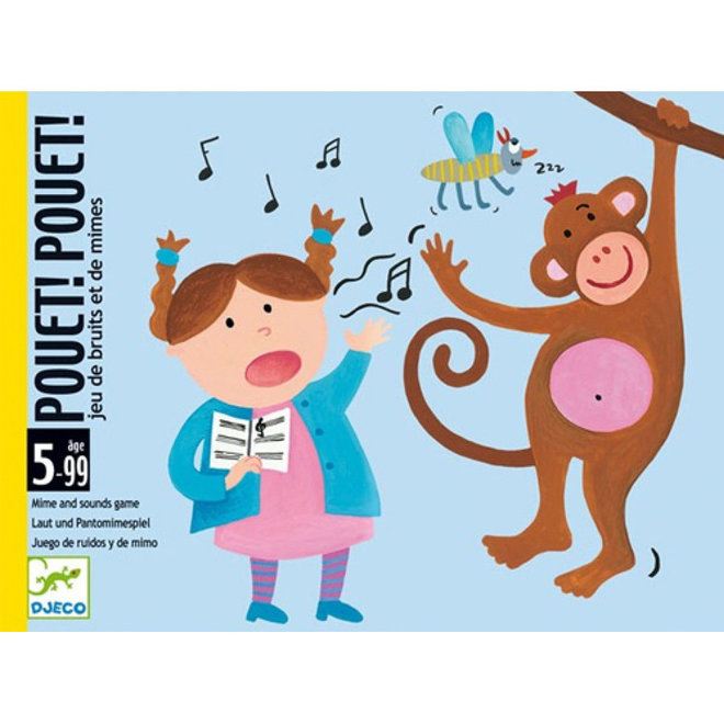 Kaartspel mime & geluid (5-99 jaar)
