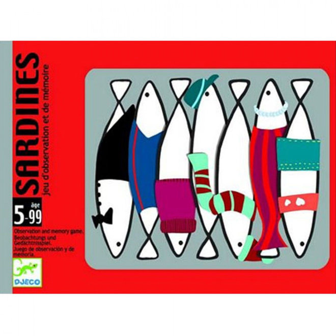 Kaartspel sardientjes (5-99 jaar)