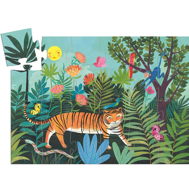 Djeco Puzzel tijger (24st) 3+