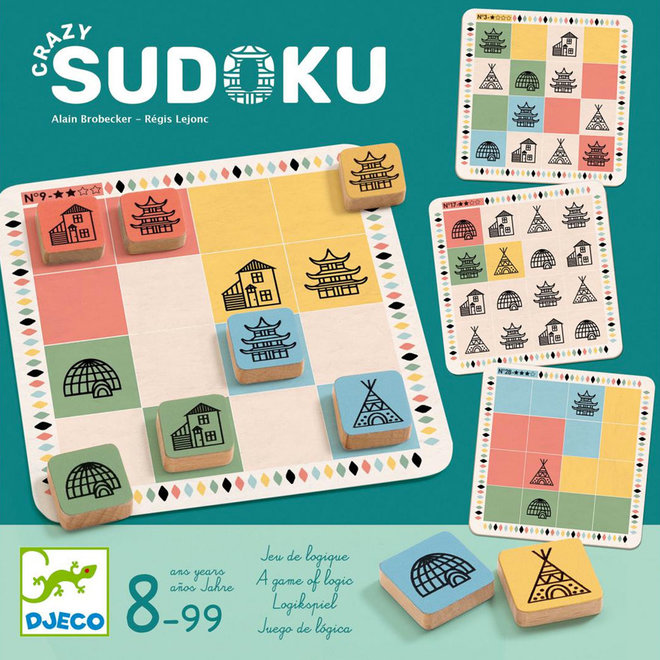 Djeco Spel Crazy sudoku (8-99 jaar)