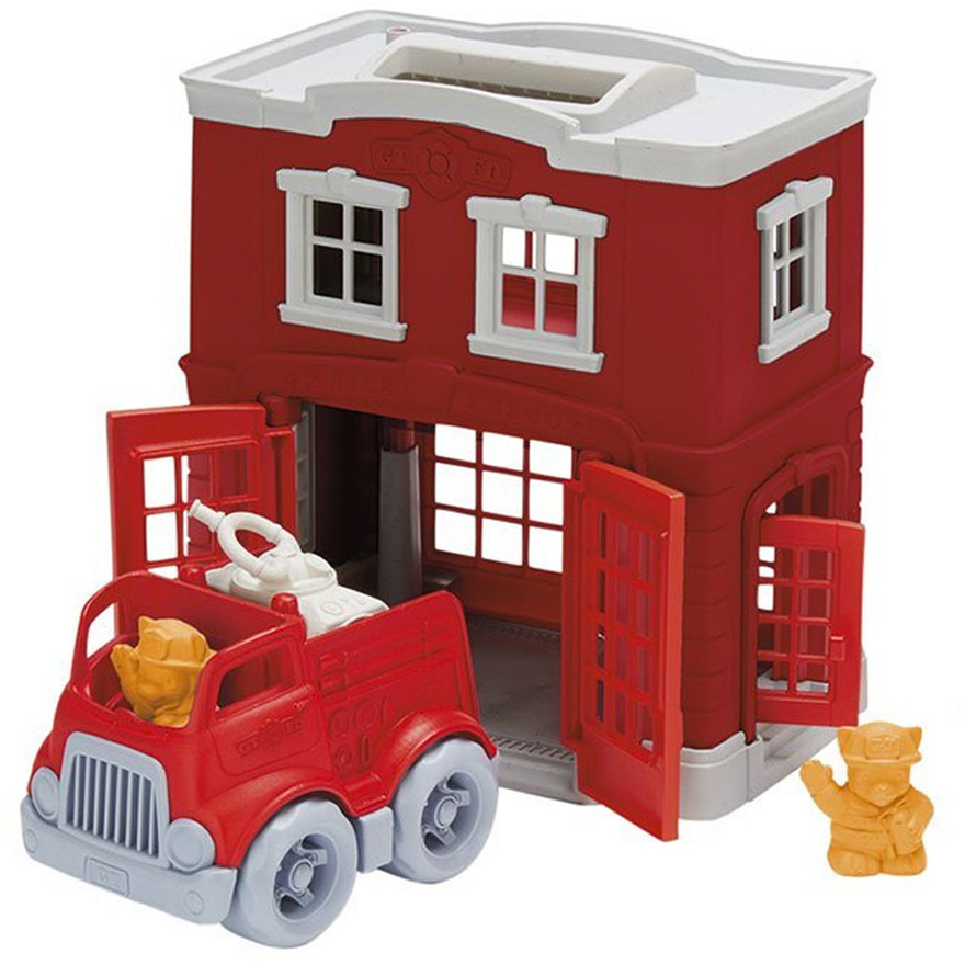 Green Toys Brandweerkazerne - De Speelgoedwinkel