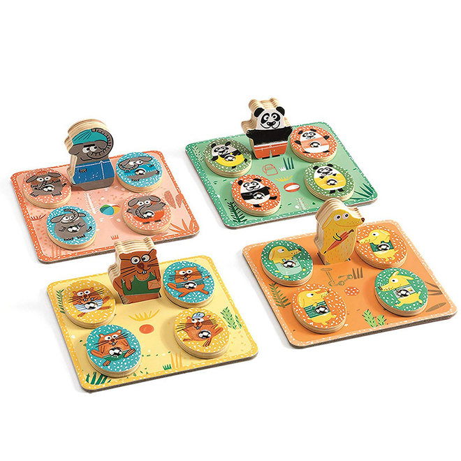 Spellendoos 4-in-1 Ludo Park 2+