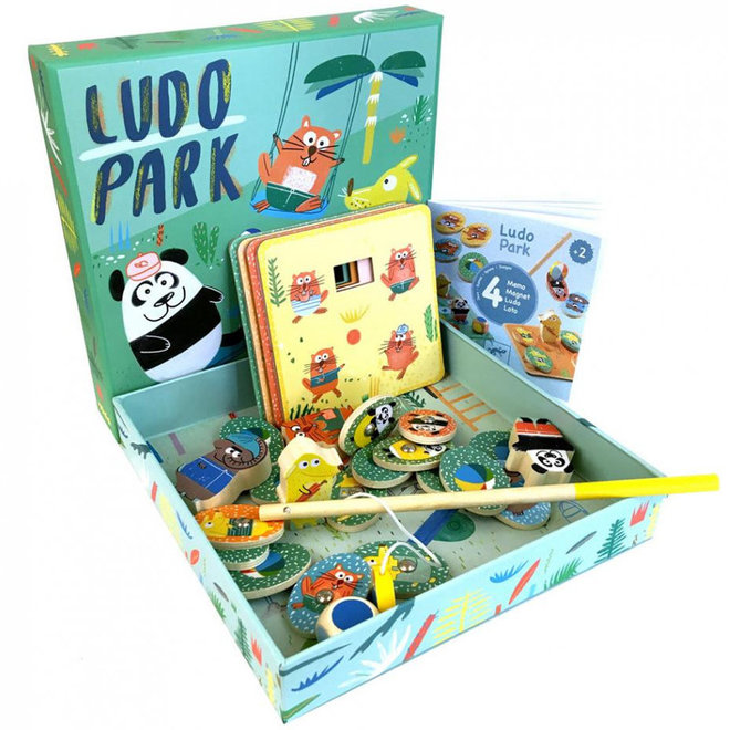 Spellendoos 4-in-1 Ludo Park 2+