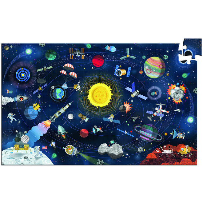 Puzzel 200 stukjes - Ruimte 6+