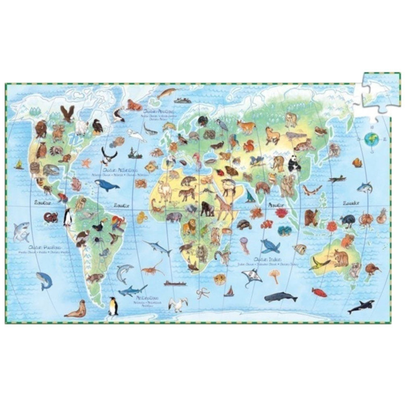 onderwerp been spiraal Observatie puzzel & boekje - Wereld dieren (100st) - De Speelgoedwinkel